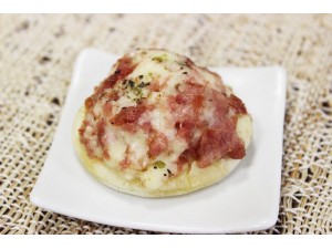 Mini Pizza de queijo e calabresa 25un