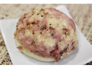 Mini Pizza de queijo e presunto 25un