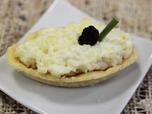 Barquete de queijo 25un