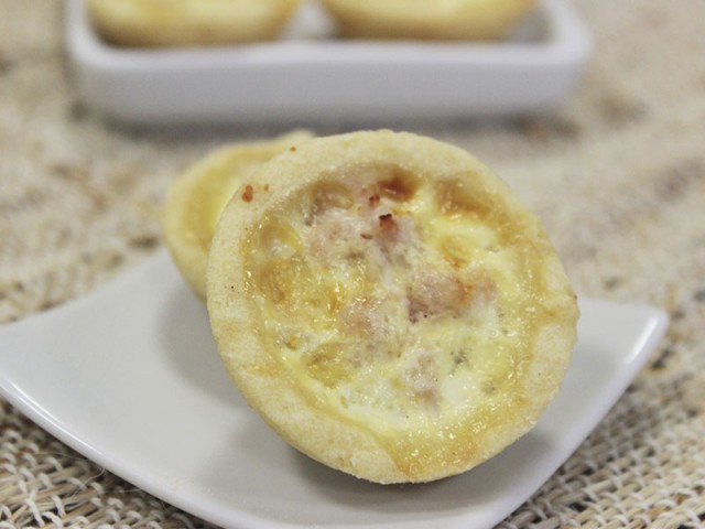 Quiche de Queijo e Presunto 25un